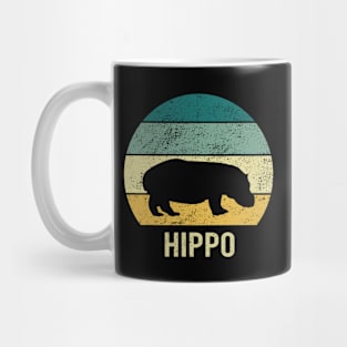 Hippo At Sunset A Gift For Hippo Lovers Mug